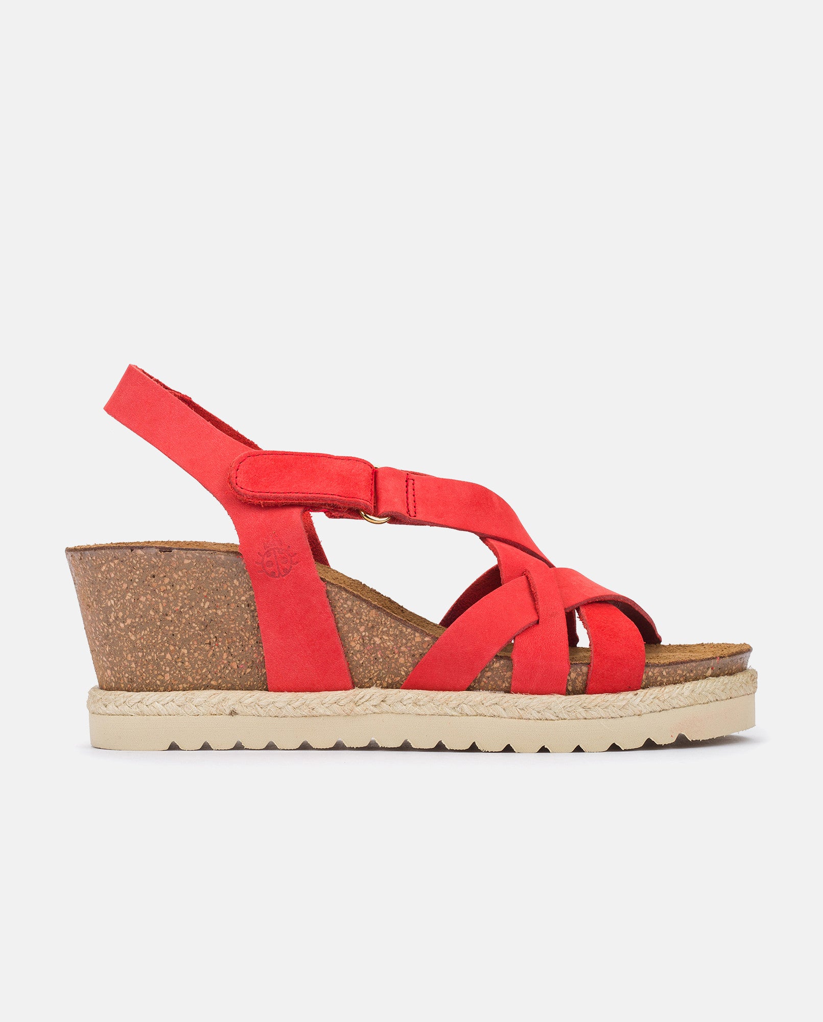 Yokono 024 sandali donna arancione zeppa 7 cm