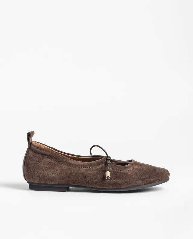 Yokono Tula 260 ballerine donna marroni in pelle