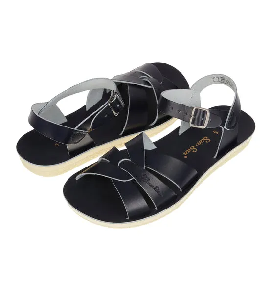 Salt-Water Swimmer Navy sandali donna blu in cuoio