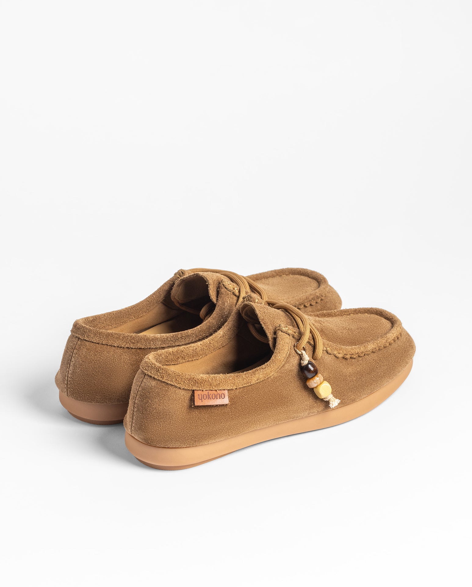 Yokono Arispe-260 scarpe basse marroni scamosciate