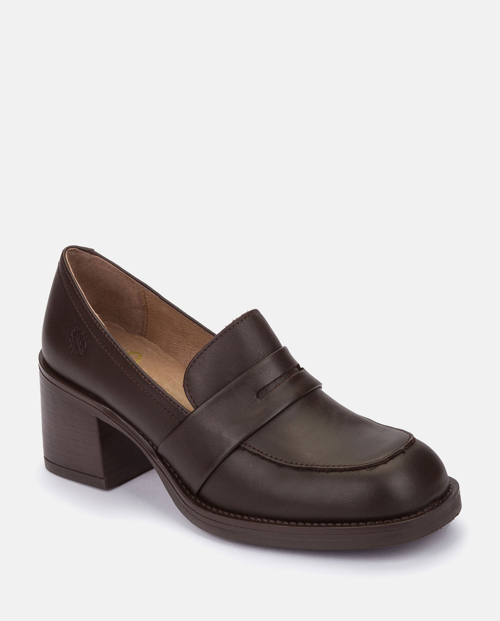 Yokono Landas 001 decollete marroni tacco 6 cm EU 35-41