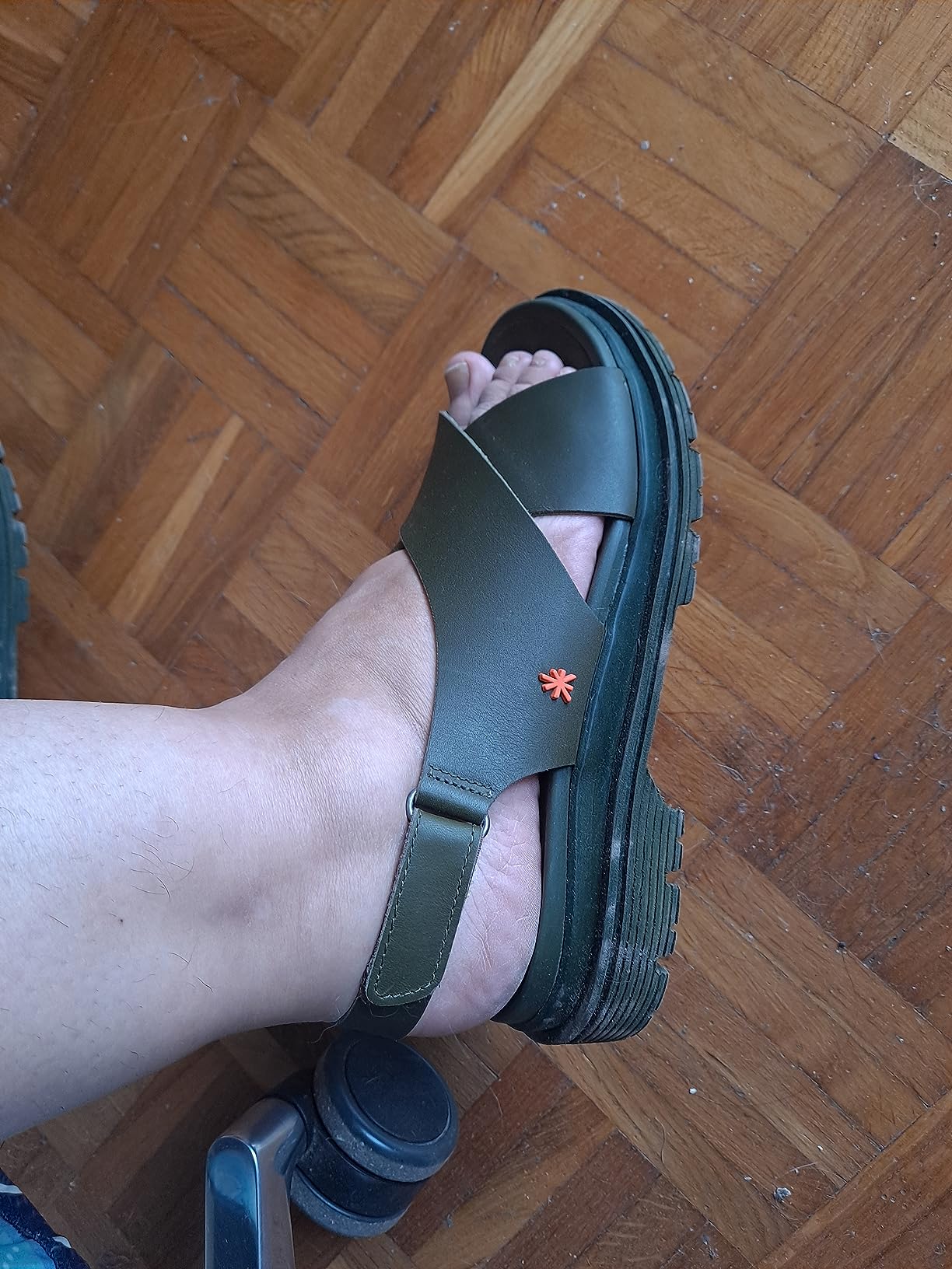 ART 1549 Birmingham sandali con tacco donna casual