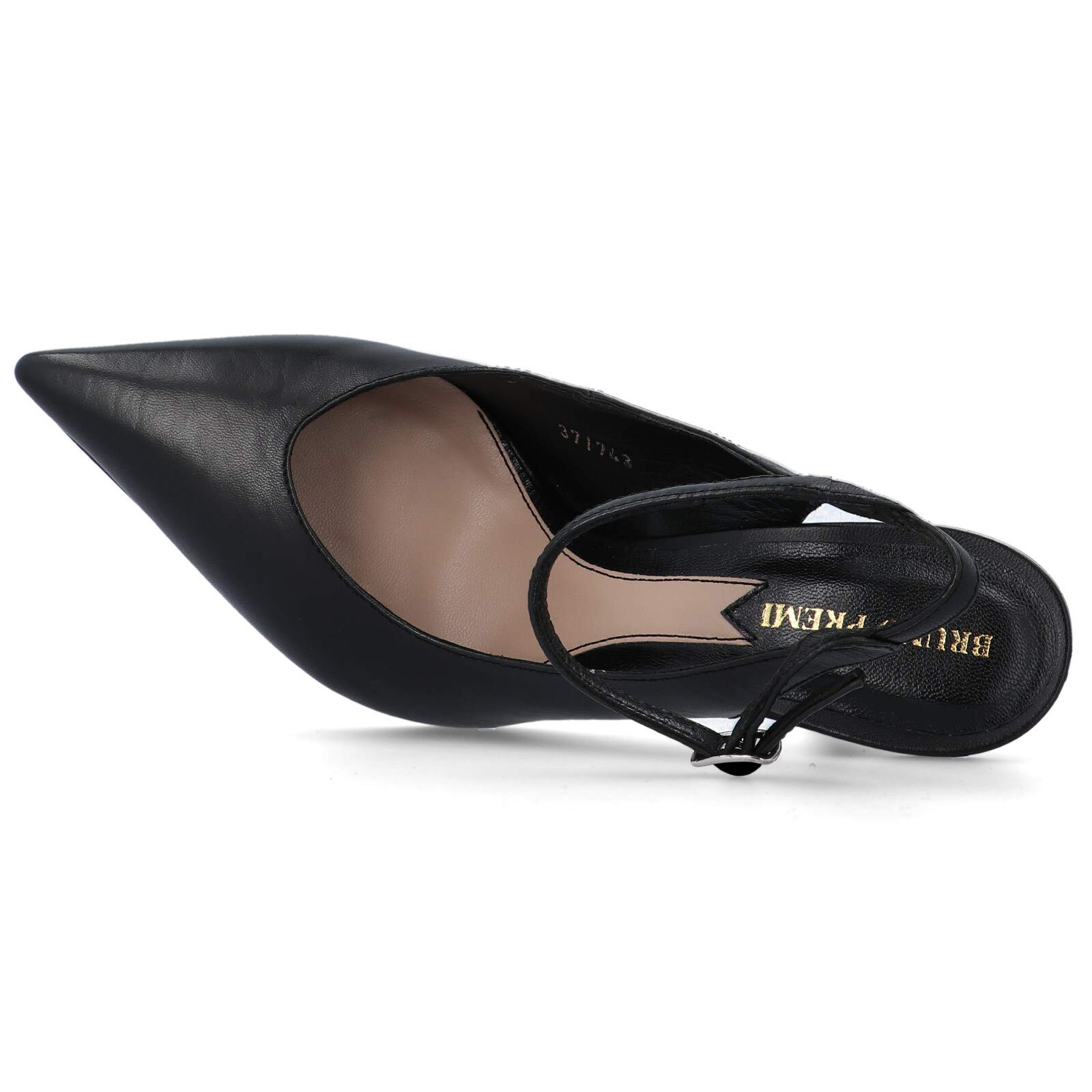 Bruno Premi Pin Soe BZ4601 décolleté donna nero 35 in pelle