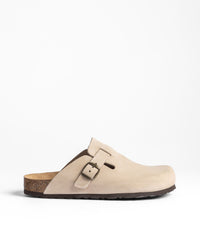 Yokono 599 zoccolo donna bianco in pelle
