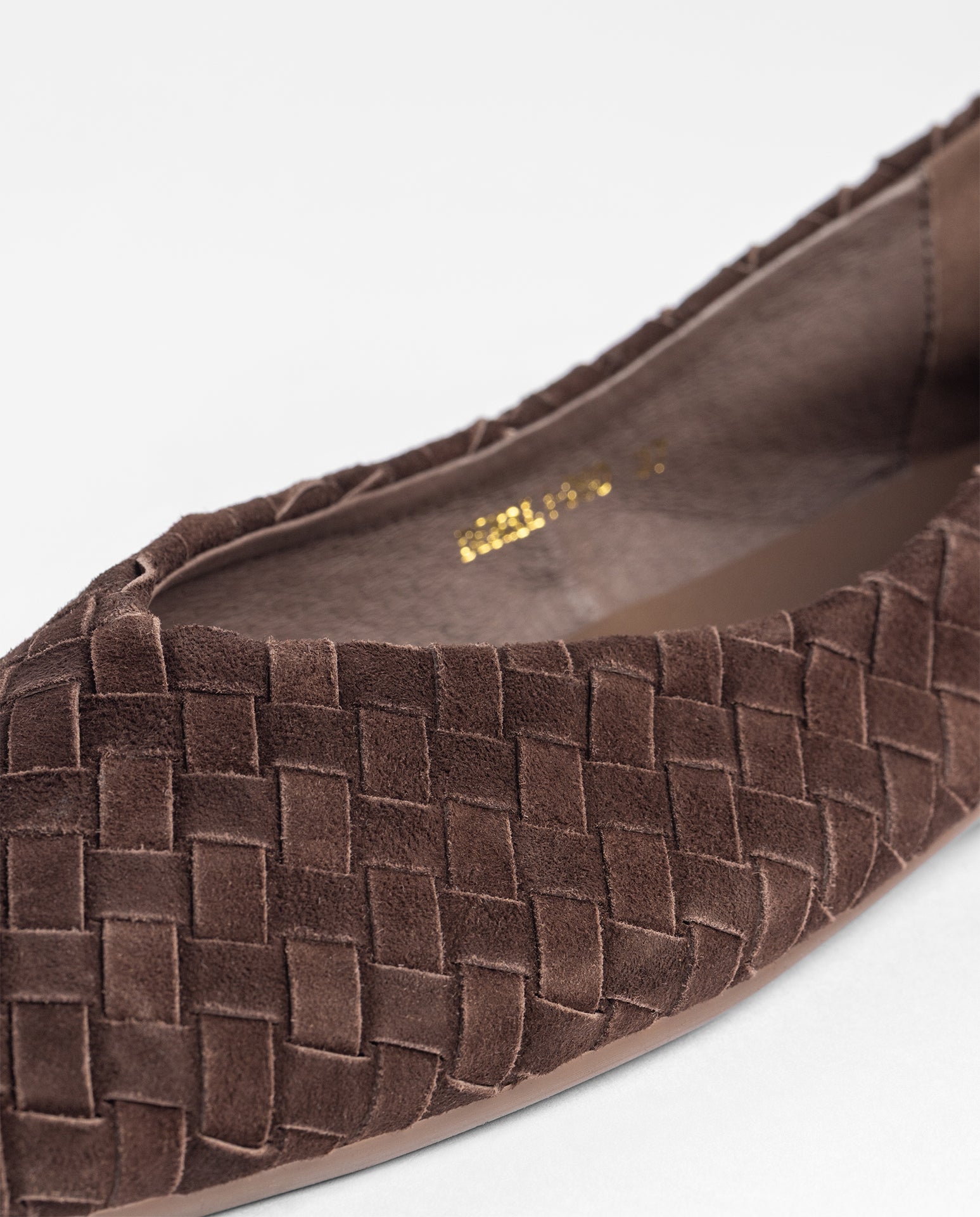 Yokono Denali-260 ballerine donna marrone pelle intrecciata
